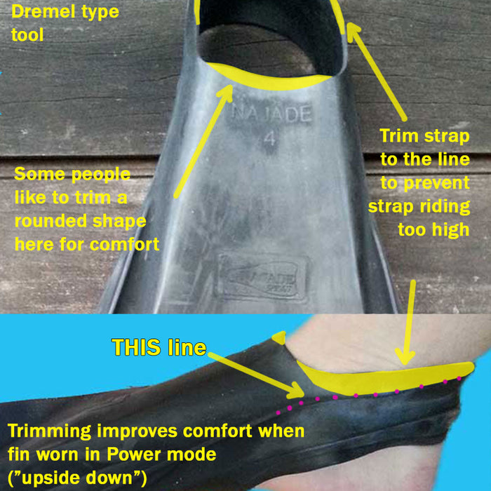 Najade fin trimming?