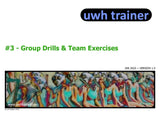 UwhTrainer 3 - Drills and Exercises - PDF download Resources - Hydro Underwater Hockey